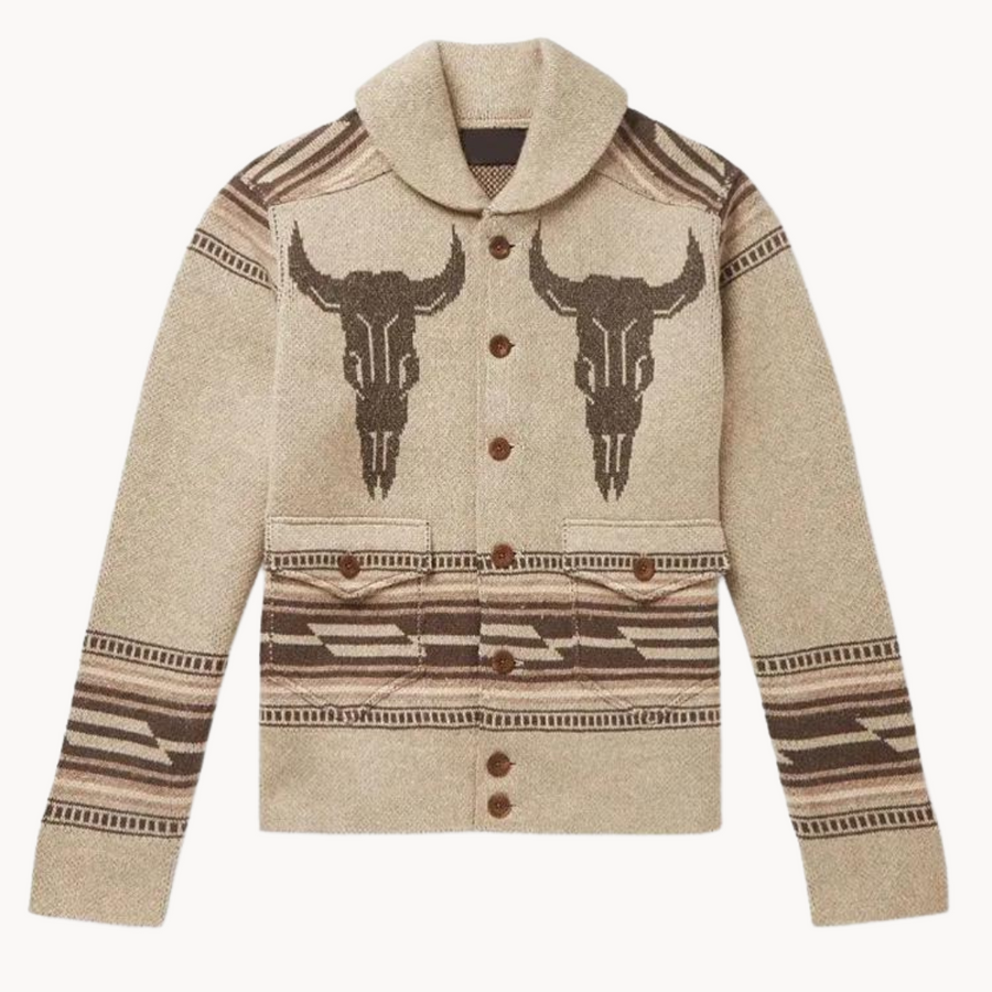 Shawl Collar Knit - Cardigan CAAYWORLD MEN