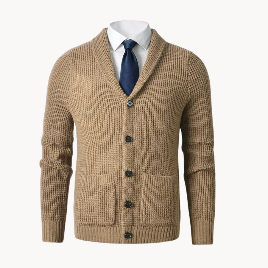 Shawl-Collar Knit - Sweater CAAYWORLD MEN