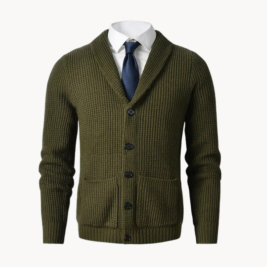 Shawl-Collar Knit - Sweater CAAYWORLD MEN