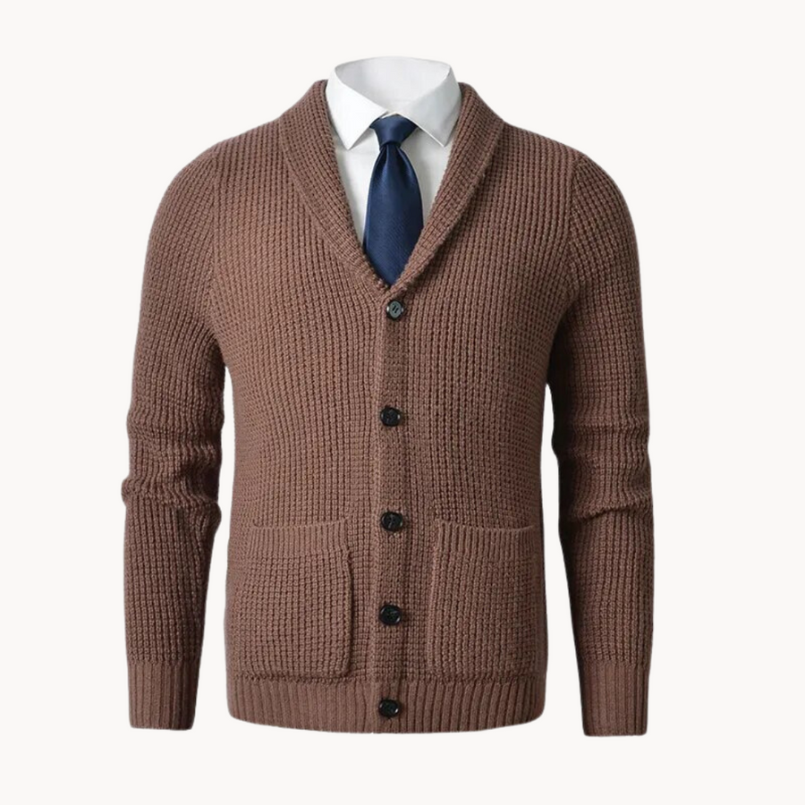 Shawl-Collar Knit - Sweater CAAYWORLD MEN