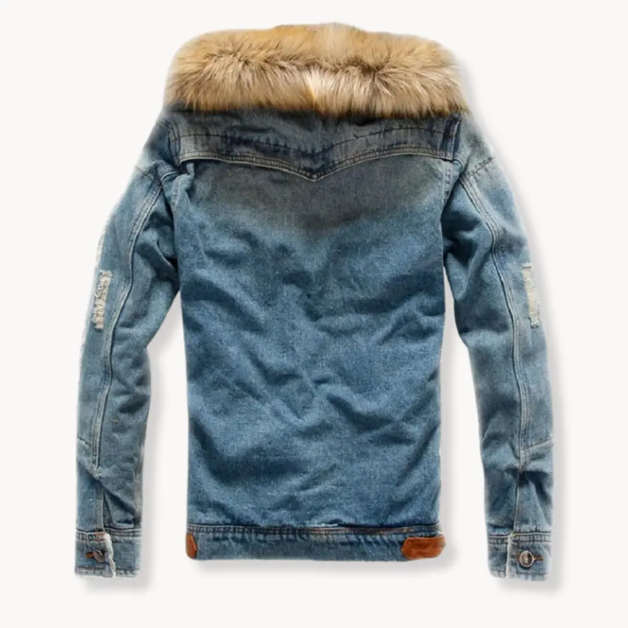 Sherpa-Lined Denim - Jacket CAAYWORLD