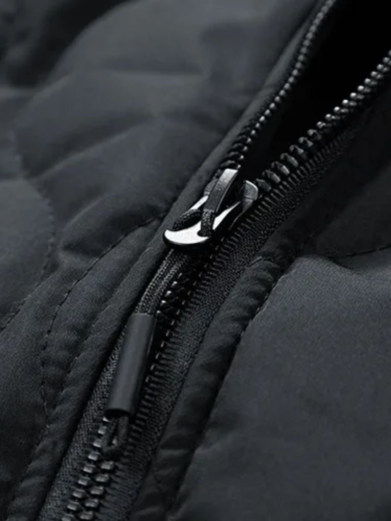 Sherpa Sleeves Padded Bomber Jacket - CAAYWORLD CAAYWORLD