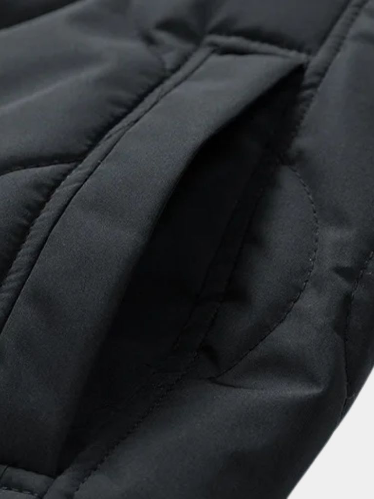 Sherpa Sleeves Padded Bomber Jacket - CAAYWORLD CAAYWORLD