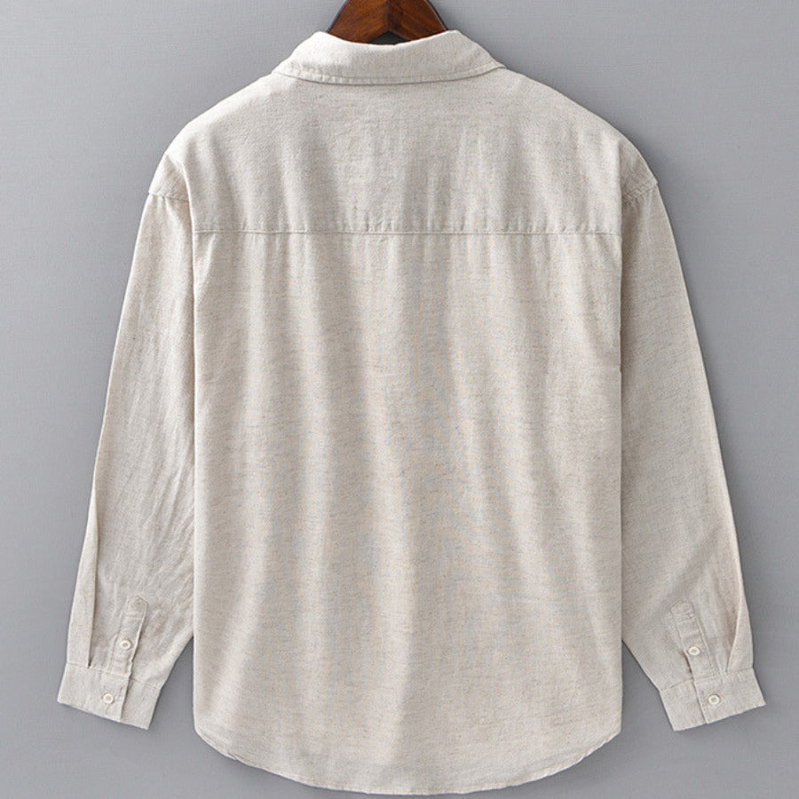 Shoreline Linen Button-Down - Shirt CAAYWORLD MEN