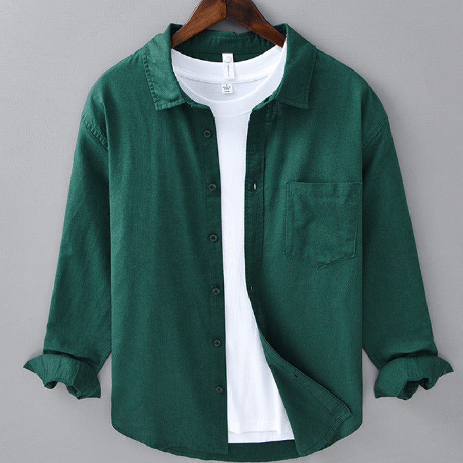 Shoreline Linen Button-Down - Shirt CAAYWORLD MEN