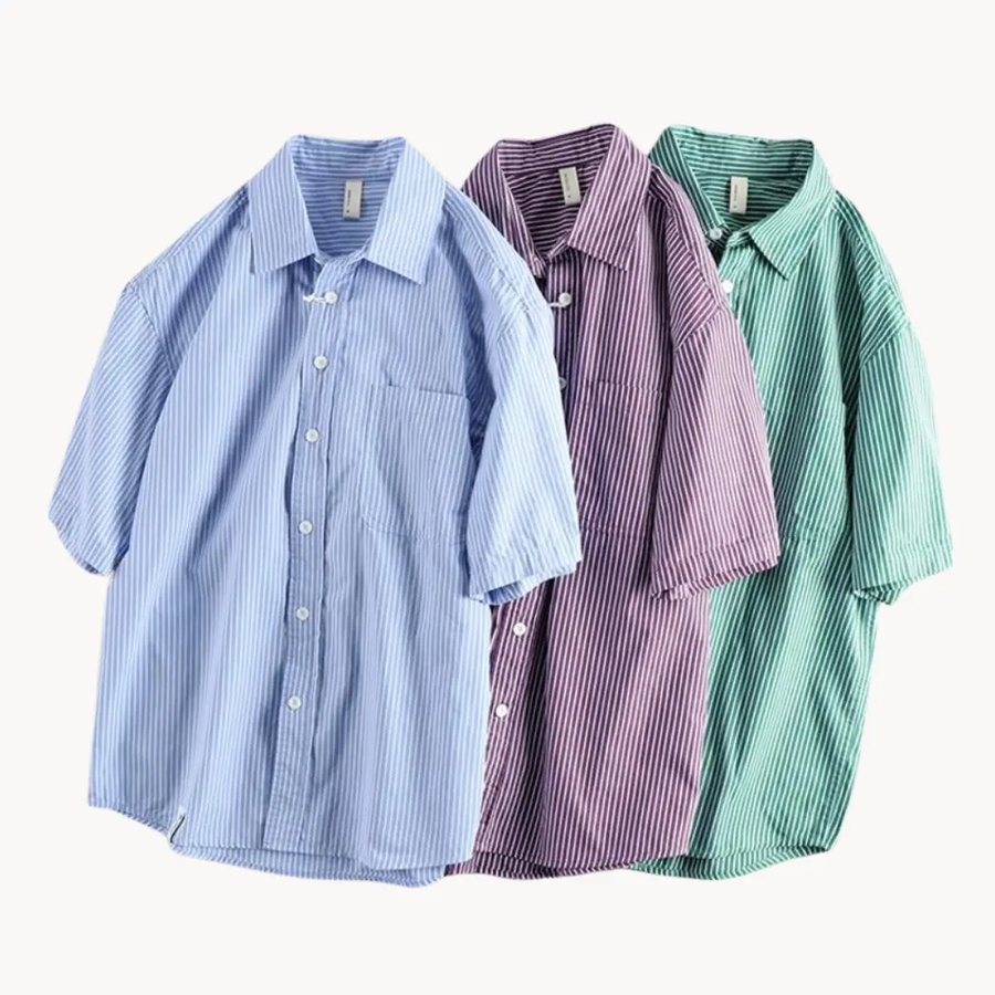 Short Sleeve Collared - Shirt CAAYWORLD