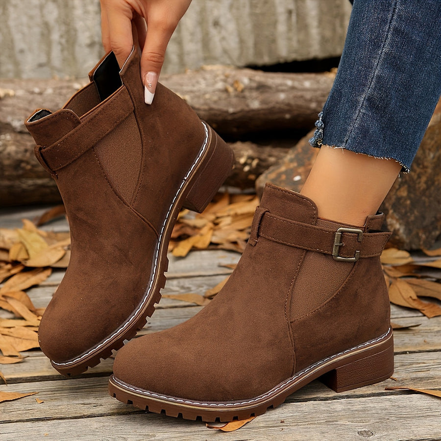 Siena Buckle Ankle - Boots CAAYWORLD