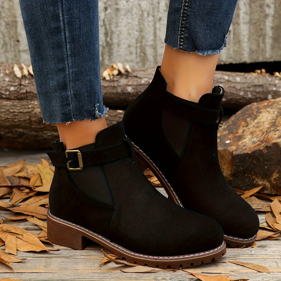 Siena Buckle Ankle - Boots CAAYWORLD