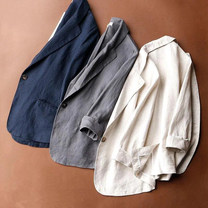 Siena Linen - Blazer CAAYWORLD