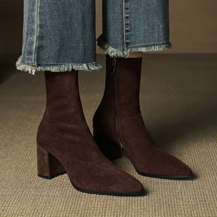 Siena Suede - Ankle Boots CAAYWORLD