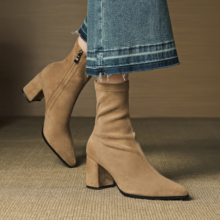 Siena Suede - Ankle Boots CAAYWORLD
