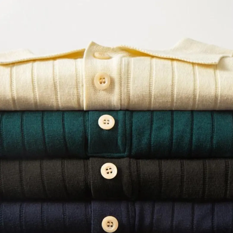 Silk-Cotton Blend - Polo CAAYWORLD