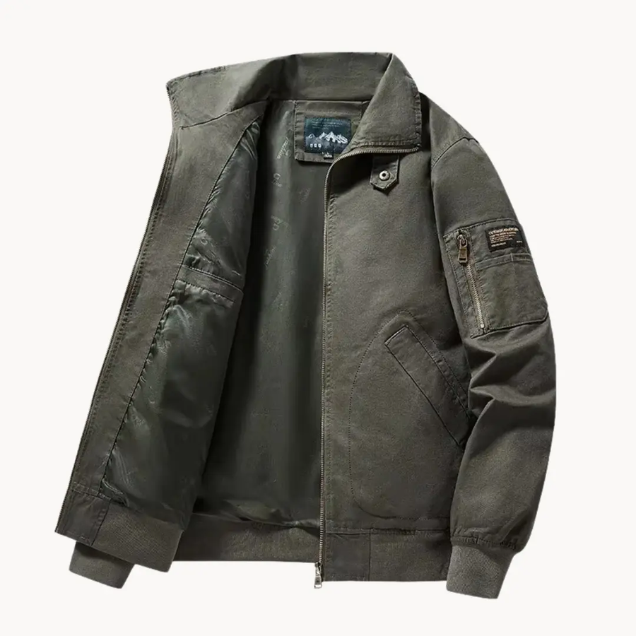 Slim Fit Cotton Chino - Jacket CAAYWORLD