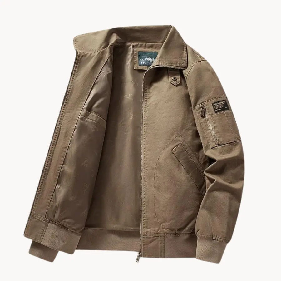 Slim Fit Cotton Chino - Jacket CAAYWORLD