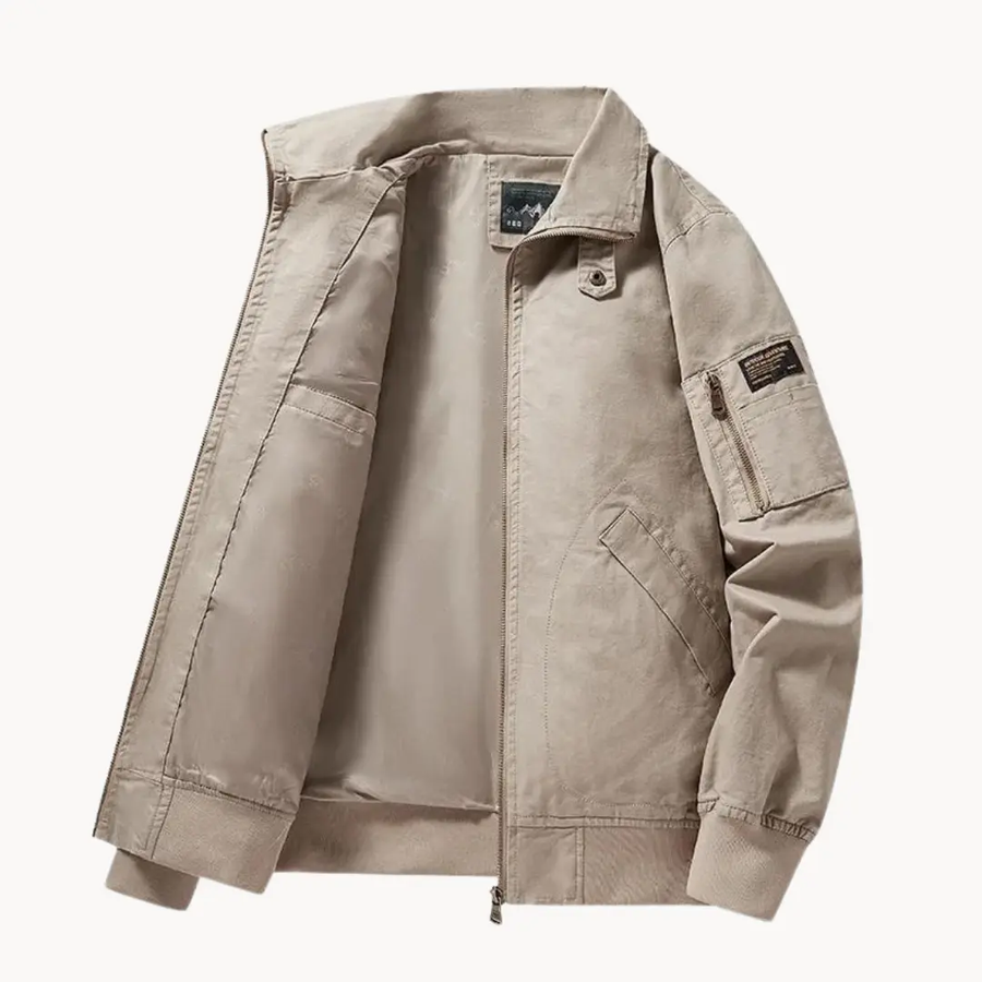 Slim Fit Cotton Chino - Jacket CAAYWORLD