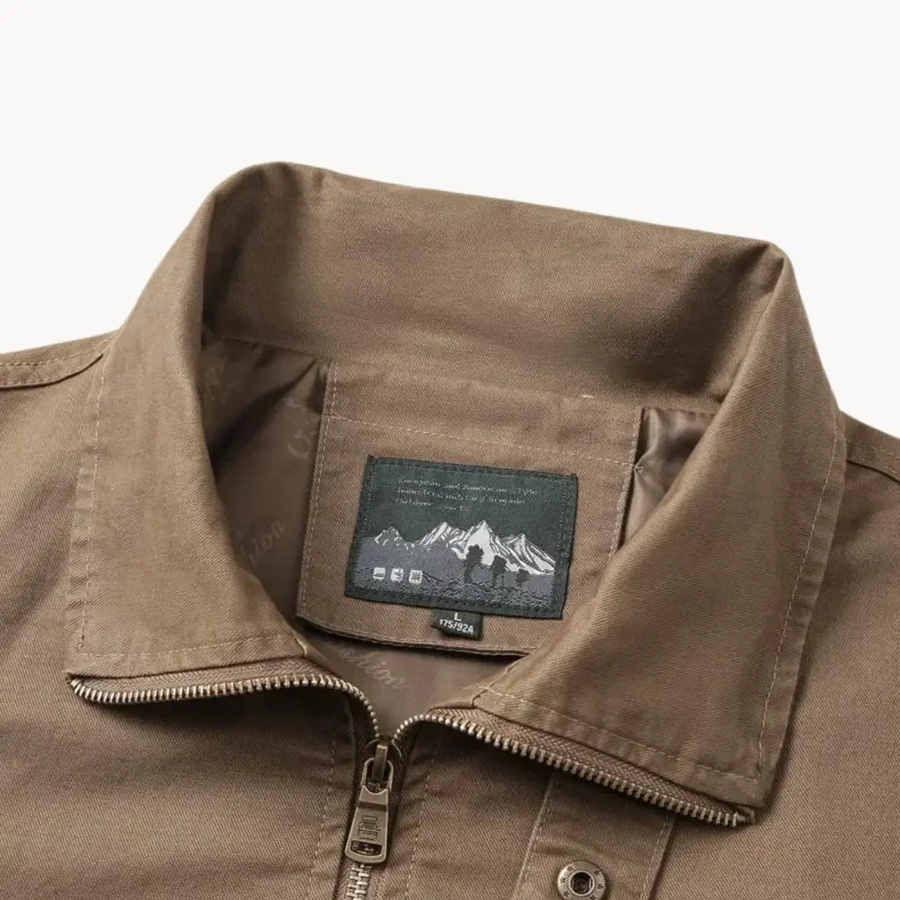 Slim Fit Cotton Chino - Jacket CAAYWORLD