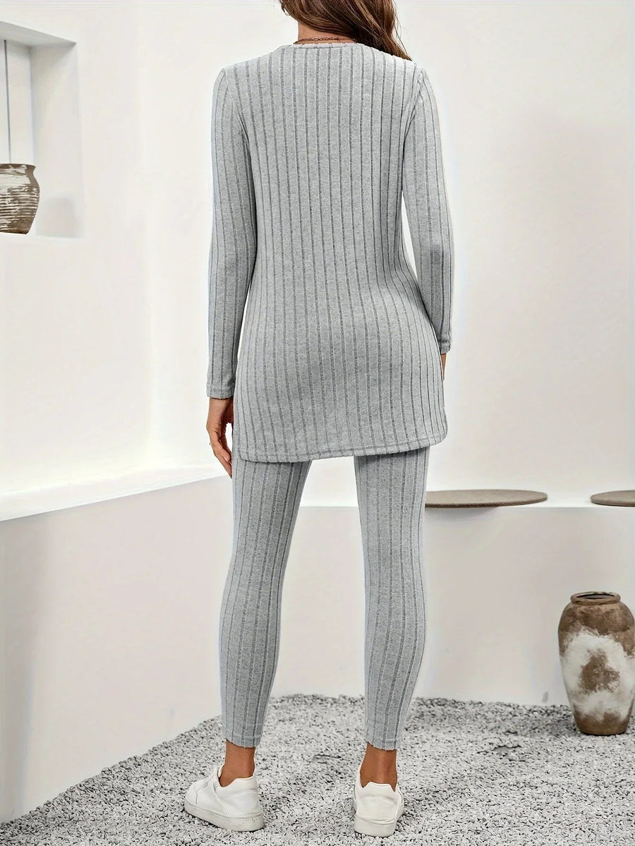 Slim Tailored Blazer & Pants - Two-Piece Set CAAYWORLD