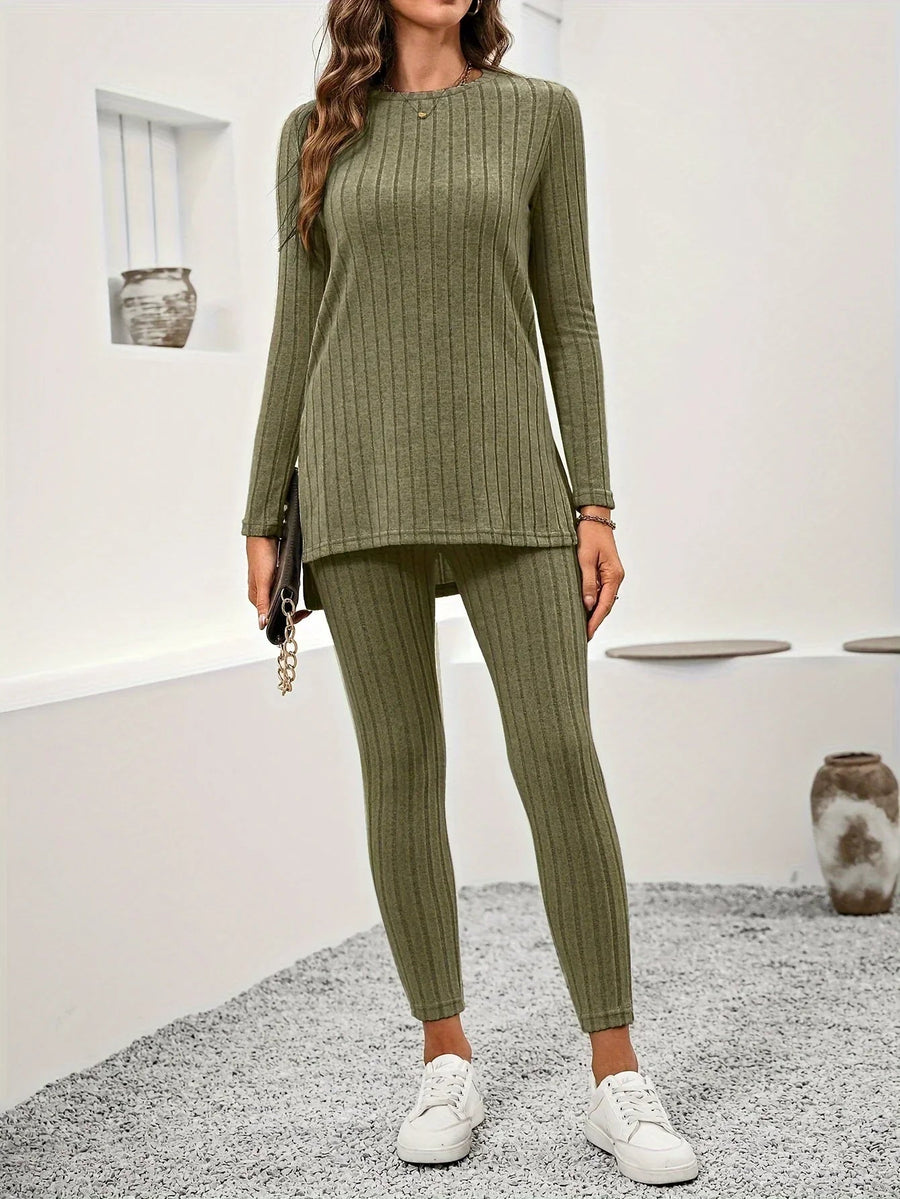 Slim Tailored Blazer & Pants - Two-Piece Set CAAYWORLD