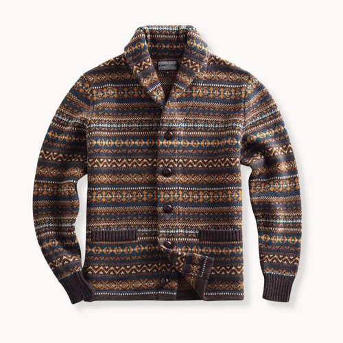 Soft Blend Shawl Collar - Cardigan CAAYWORLD