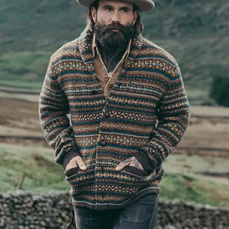 Soft Blend Shawl Collar - Cardigan CAAYWORLD