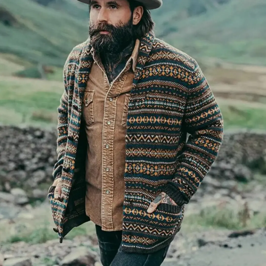 Soft Blend Shawl Collar - Cardigan CAAYWORLD