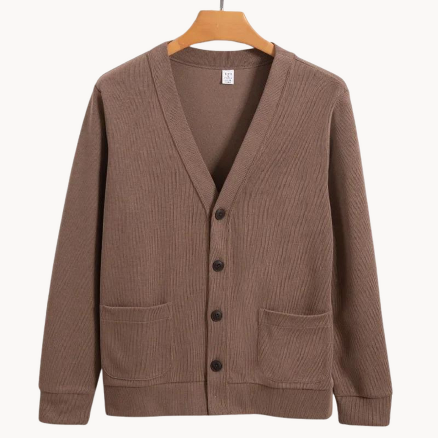 Soft Cotton Knit - Cardigan CAAYWORLD MEN
