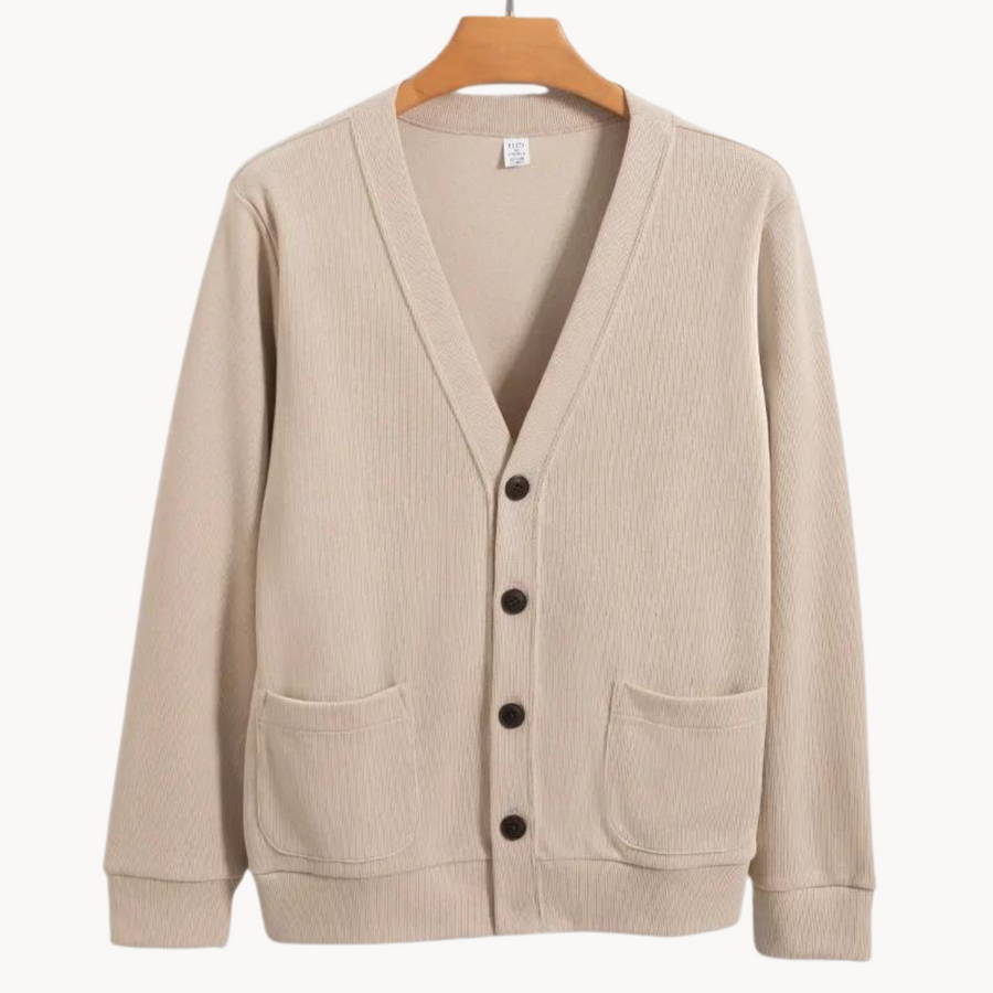 Soft Cotton Knit - Cardigan CAAYWORLD MEN