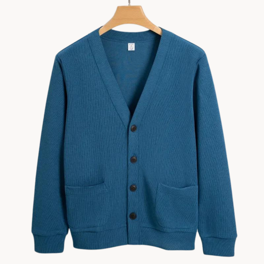 Soft Cotton Knit - Cardigan CAAYWORLD MEN