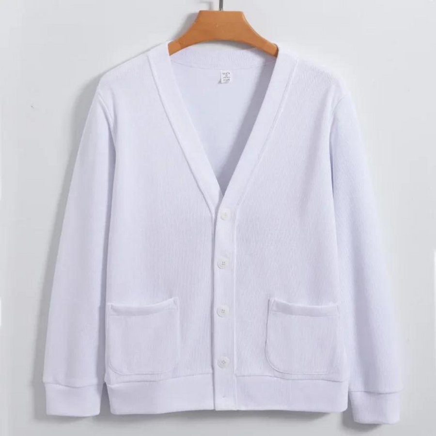 Soft Cotton Knit - Cardigan CAAYWORLD MEN