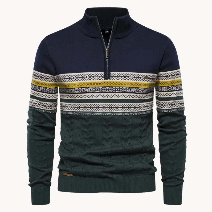 Soho Half-Zip Pullover - Sweater CAAYWORLD