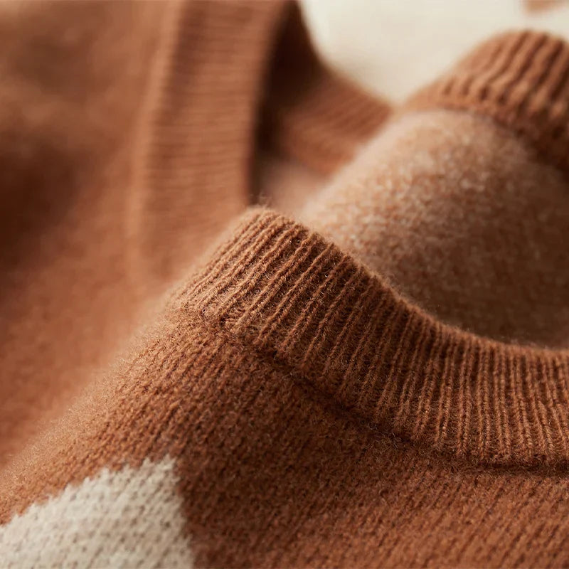 Solano Geometric Knit - Sweater CAAYWORLD