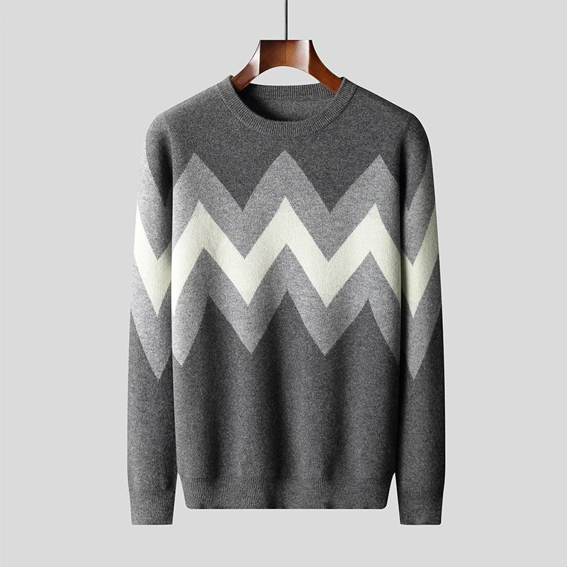 Solano Geometric Knit - Sweater CAAYWORLD
