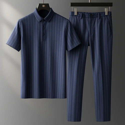 Solari Tailored Polo - Two-Piece Set CAAYWORLD