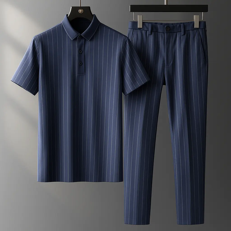 Solari Tailored Polo - Two-Piece Set CAAYWORLD