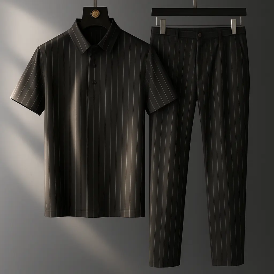Solari Tailored Polo - Two-Piece Set CAAYWORLD