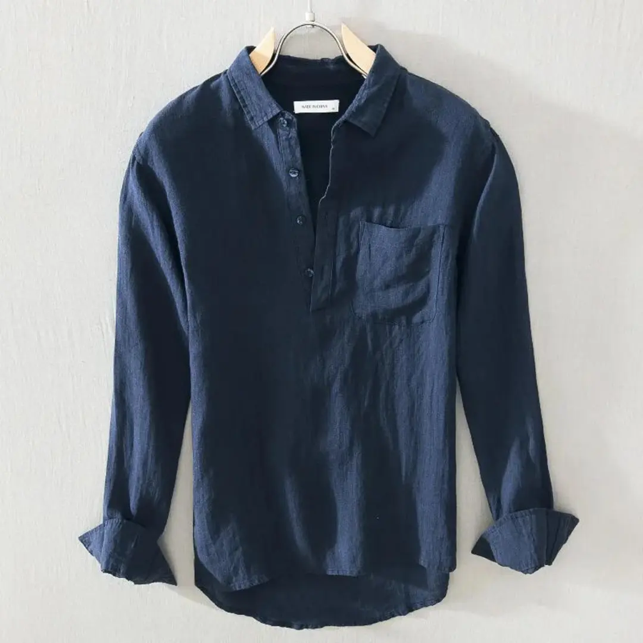 Sorrento Linen Popover - Top CAAYWORLD
