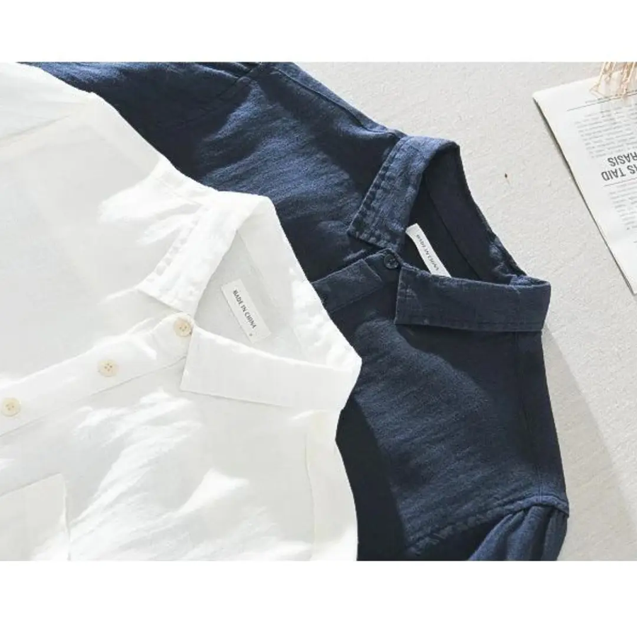 Sorrento Linen Popover - Top CAAYWORLD