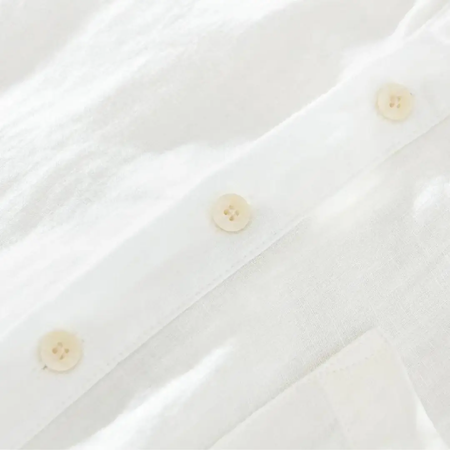 Sorrento Linen Popover - Top CAAYWORLD