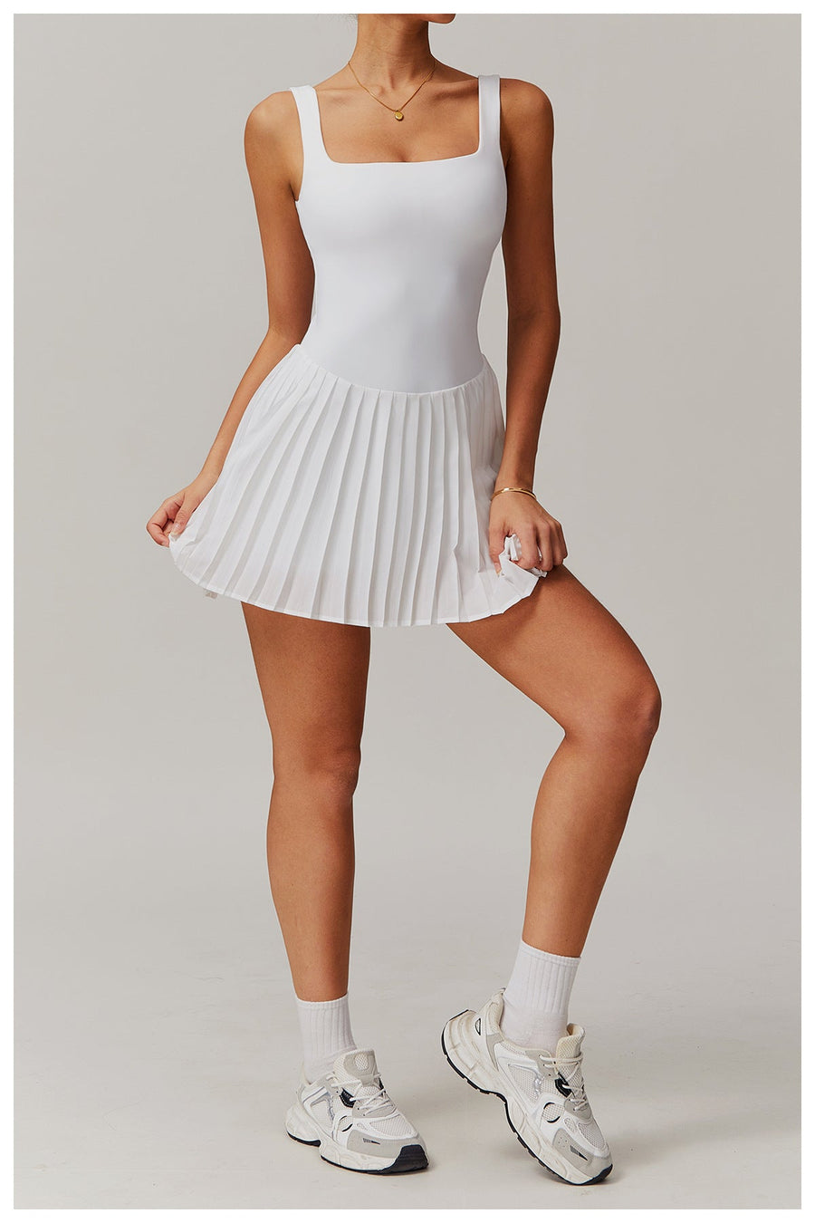 Sporty Pleated - Casual Dress CAAYWORLD