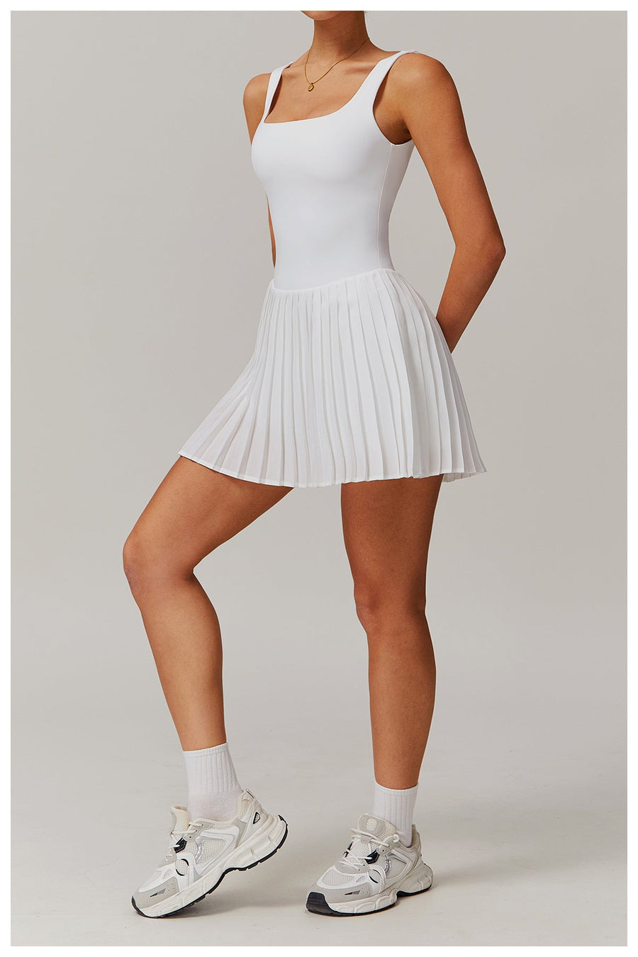 Sporty Pleated - Casual Dress CAAYWORLD