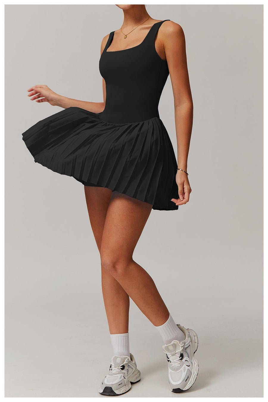 Sporty Pleated - Casual Dress CAAYWORLD