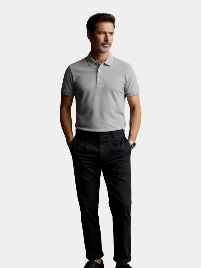 Steel Grey Polo – CAAYWORLD CAAYWORLD