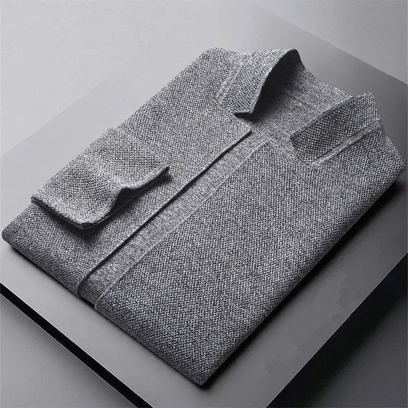Sterling Gray Knit - Cardigan CAAYWORLD MEN