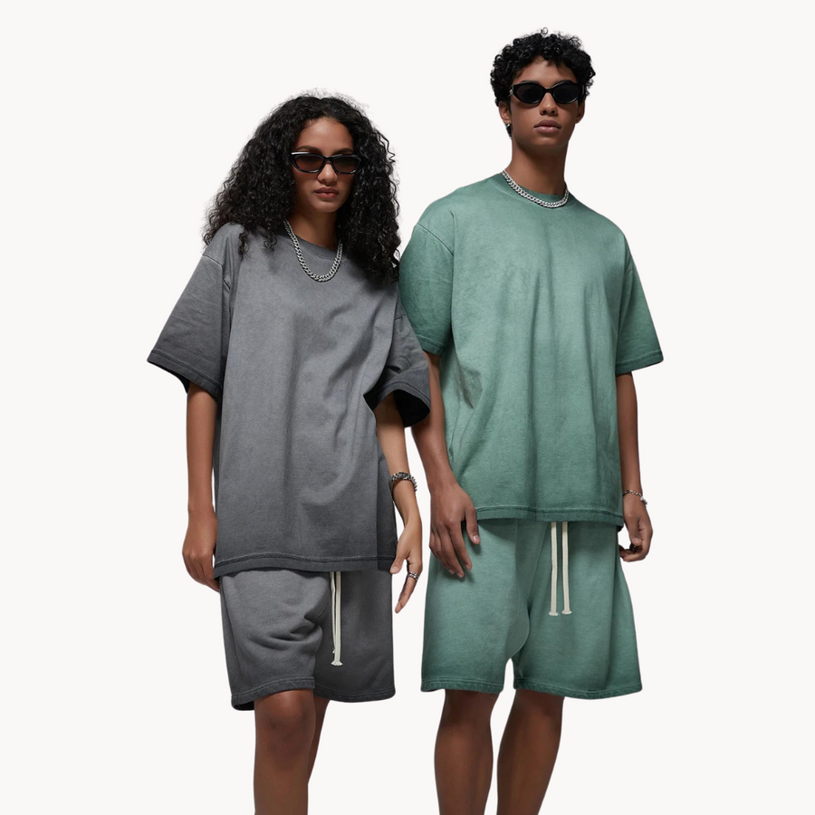 Stonewash Ombre - Two-Piece Set CAAYWORLD MEN