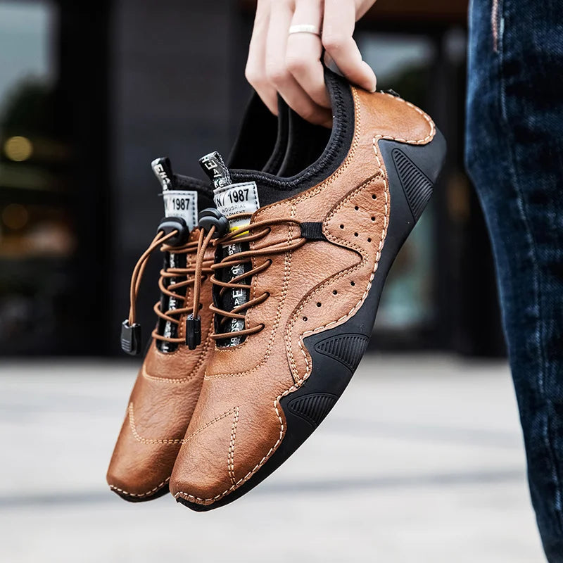 Stravon Genuine Leather - Shoes CAAYWORLD MEN