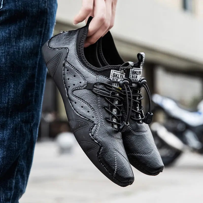 Stravon Genuine Leather - Shoes CAAYWORLD MEN