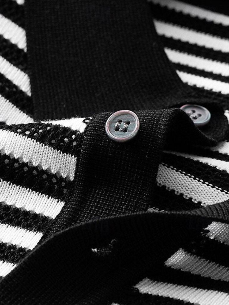Stripe Class Polo - CAAYWORLD CAAYWORLD