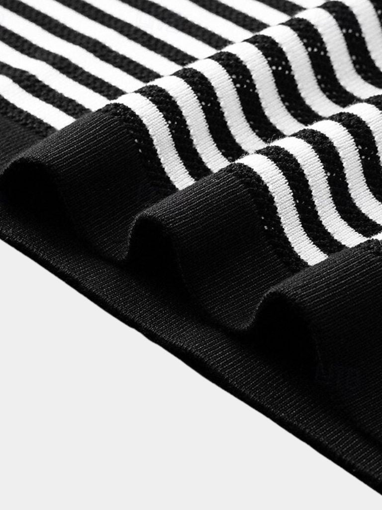 Stripe Class Polo - CAAYWORLD CAAYWORLD