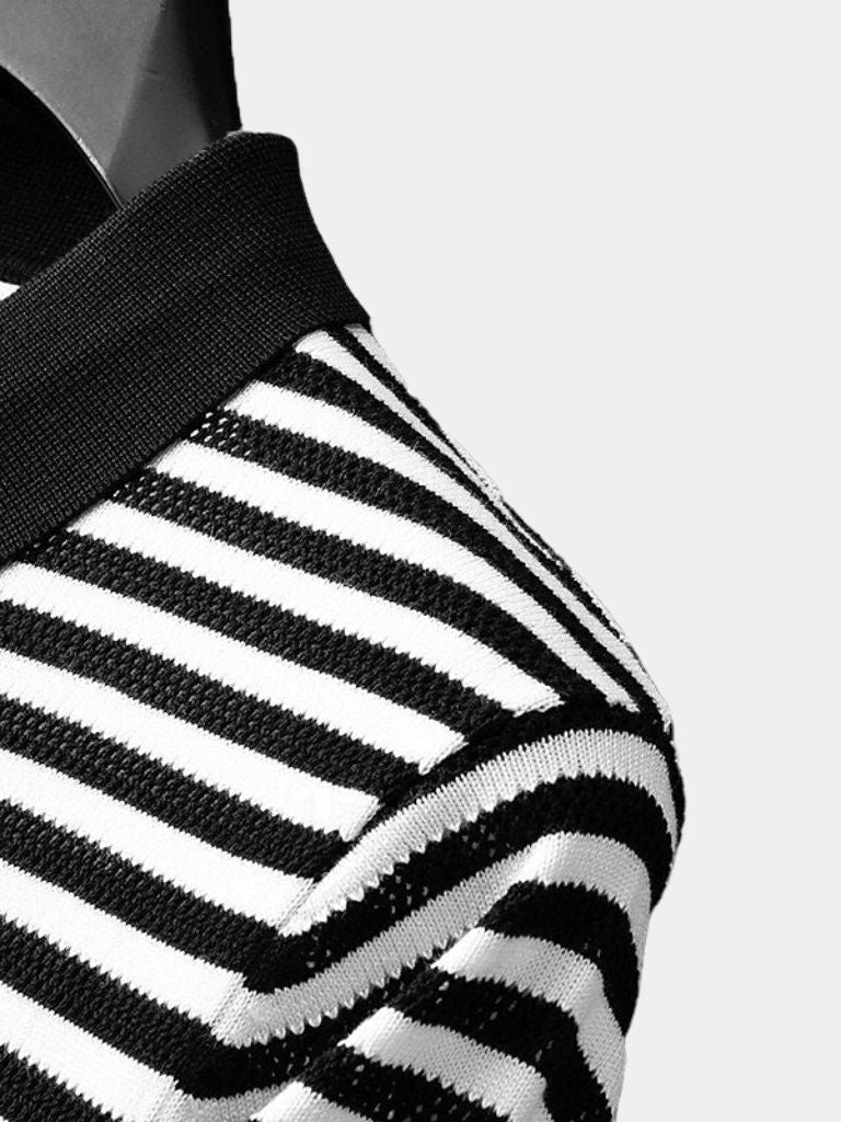 Stripe Class Polo - CAAYWORLD CAAYWORLD