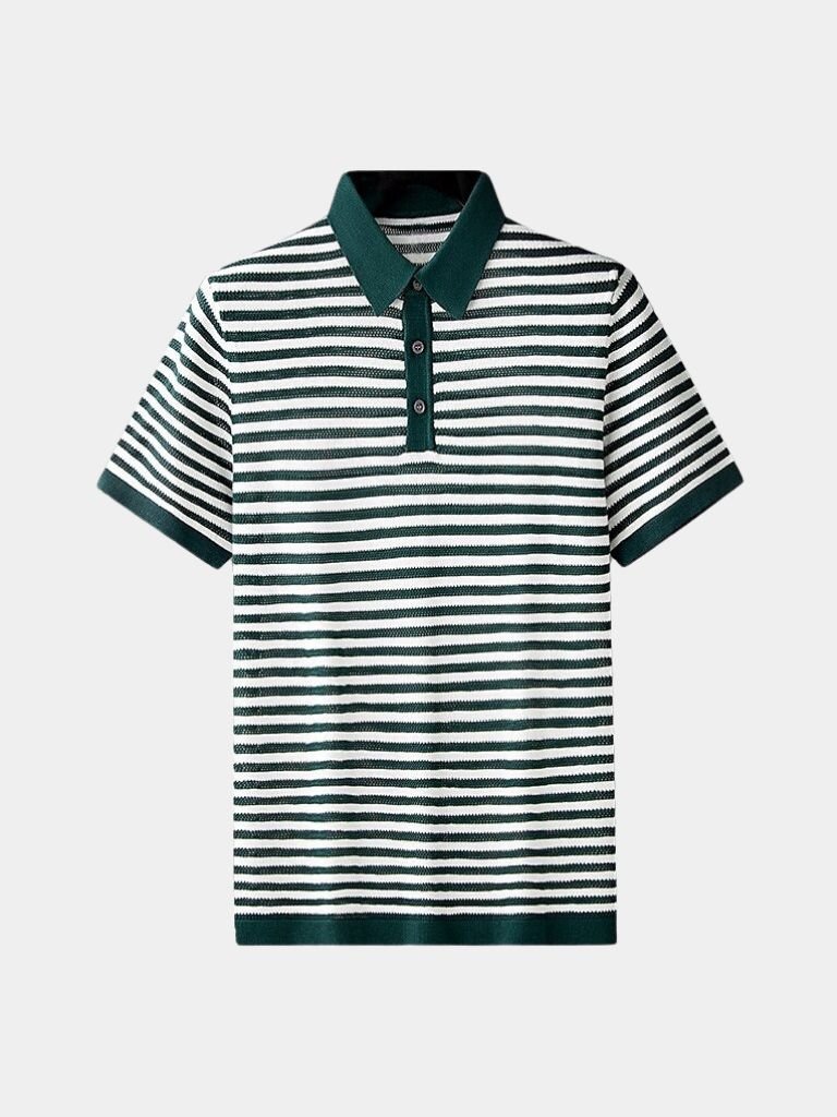 Stripe Class Polo - CAAYWORLD CAAYWORLD